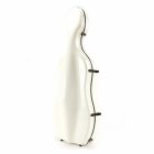 Winter Cello case 4/4 fibreglass white