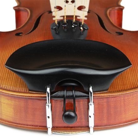 Old Flesch violin chin rest 4/4 ebony