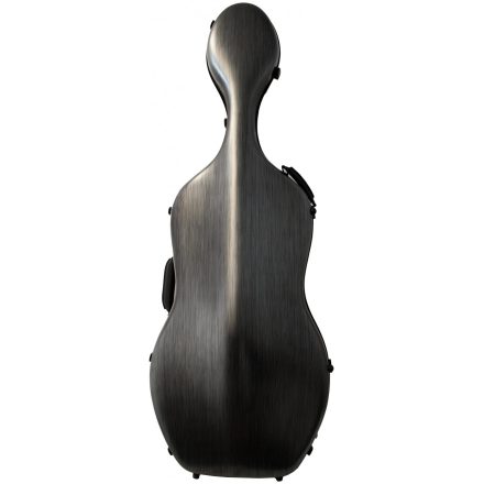 Petz Cello case, extra light, color: black/silver metallic