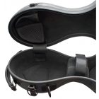Violin composite case, ultra-light black