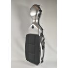 Violin composite case, ultra-light silver