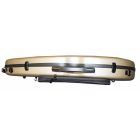 Crescent shaped violin case composite, ultra-light, gold