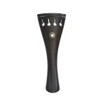 Acura Meister violin tailpiece 4/4 round model, with Parisian Eye, ebony
