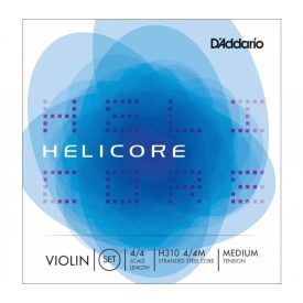   D'Addario Helicore fém hegedű húr  SET , steel E , medium