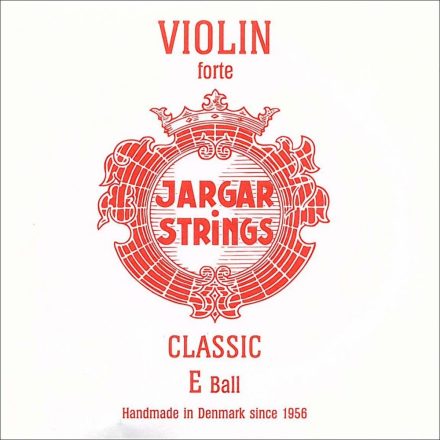 Jargar Classic fém hegedűhúr E gombos kemény
