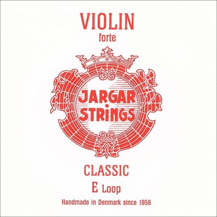 Jargar Classic  violin strings E loop, chrome steel strong