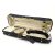 Winter Exclusive  Violin wooden oblong case german masters black/sand