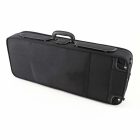 Winter Violin wooden double case german masters black/blue