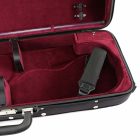 Winter Violin wooden double case german masters black/ burgundy