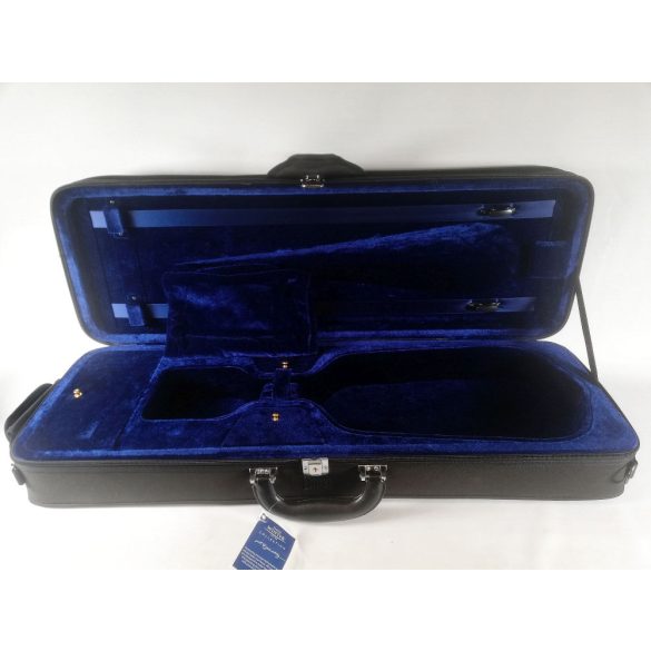 Winter könnyű hegedű koffertok 4/4 fekete/kék