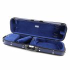 Winter kézzel készült fa hegedűtok kék/kék