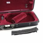 Winter Viola oblong case german masters , black-red