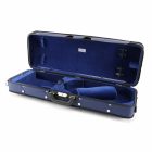 Winter Viola oblong case german masters, blue-blue