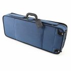 Winter Exclusive Violin wooden double case german masters blue/blue