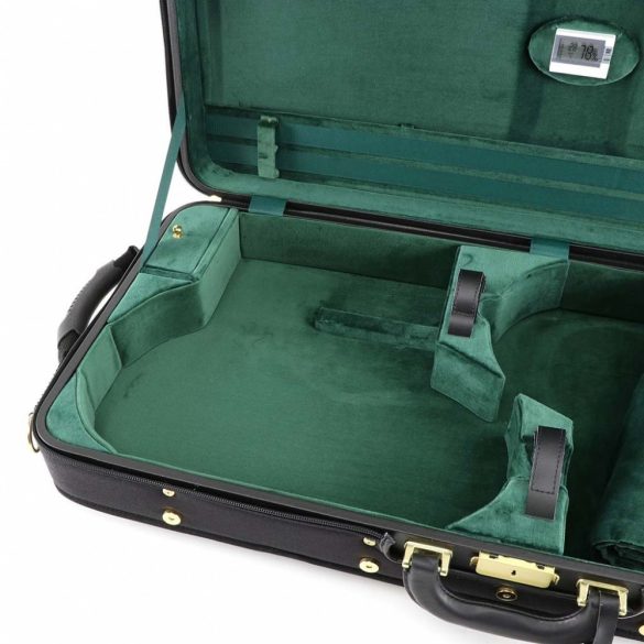 Winter hegedű és brácsa koffertok Vario, fekete-zöld