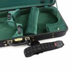 Winter hegedű és brácsa koffertok Vario, fekete-zöld