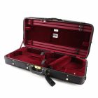 Winter hegedű és brácsa fa koffertok Vario, fekete-bordó