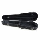 Winter  Violin shaped case , Green Line, 1,25 kg, 4/4 black
