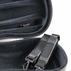Winter  Violin shaped case , Carbon Design, Green Line, 1,25 kg blue