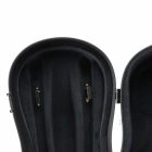 Winter  Violin shaped case , Carbon Design, Green Line, 1,25 kg blue