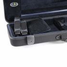 Winter Violin oblong case, Green Line 1,8 kg 4/4-3/4 black