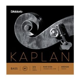 D'Addario Kaplan steel double bass string Set medium