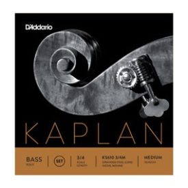   D'Addario Kaplan Solo steel double bass string Set medium