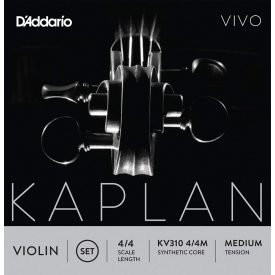   D'Addario Kaplan Vivo  szintetikus hegedű húr SET, medium