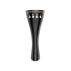 Acura Meister violin tailpiece 4/4 round model, with Boxwood Fret, ebony