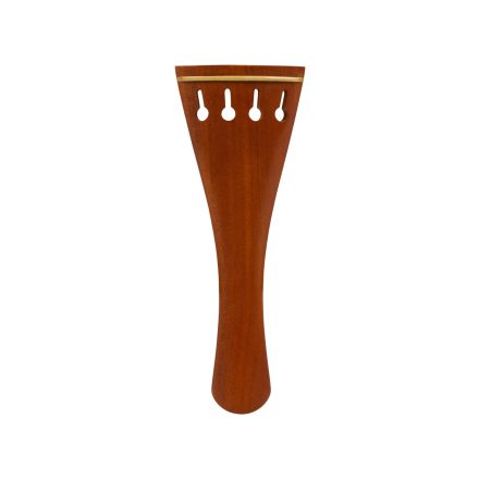 Acura Meister violin tailpiece 4/4 round model, with Boxwood Fret, satinwood
