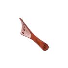 Acura Meister hegedű húrtartó 4/4 lekerekített, fekete nyereggel, szaténfa