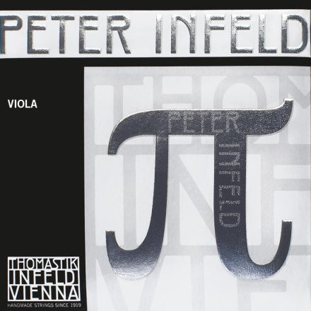 Thomastik Peter Infeld synthetic viola string 4⁄4 – 37 cm | 14½” C Synthetic core Silver wound