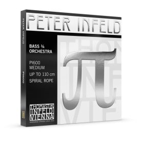 Thomastik PETER INFELD ¾ steel double bass string SET