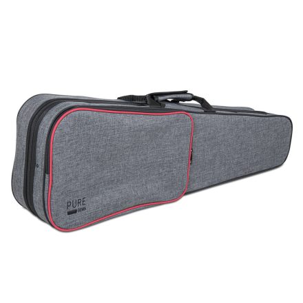 PURE GEWA Form shaped violin cases, grey,  CVF 02