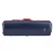 PURE GEWA violinkoffer Polycarbonate FUN 2.4 blue-red