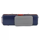 PURE GEWA violinkoffer Polycarbonate FUN 2.4 blue-red