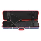 PURE GEWA violinkoffer Polycarbonate FUN 2.4 blue-red