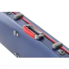 PURE GEWA violinkoffer Polycarbonate FUN 2.4 blue-red