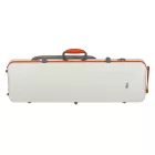 PURE GEWA violinkoffer Polycarbonate FUN 2.4 white-orange