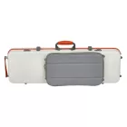 PURE GEWA violinkoffer Polycarbonate FUN 2.4 white-orange