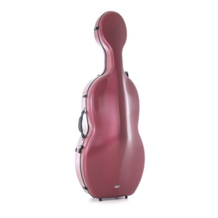 PURE GEWA Cello case POLYCARBONATE 4.6 Red, Rolly