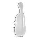 PURE GEWA Cello case POLYCARBONATE 4.6 white, Rolly