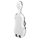 PURE GEWA Cello case POLYCARBONATE 4.6 white, Rolly