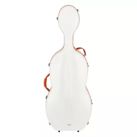 PURE GEWA Cello case POLYCARBONATE FUN 4.6 white-orange