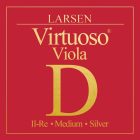Larsen Virtuoso szintetikus brácsahúr SET, Medium, with A Ball-End