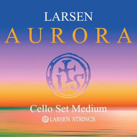 Larsen Aurora csellóhúr Set, Medium
