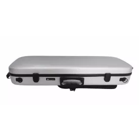 Composite carbon viola case with sheet pocket