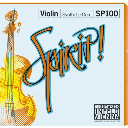 Thomastik Spirit! synthetic violin string E Steel wire Tin plated Removable ball end medium