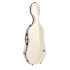 BAM SUPREME ICE HIGHTECH POLYCARBONATE CELLO CASE White-Black version