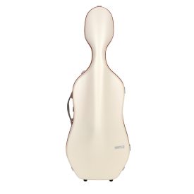   BAM SUPREME ICE HIGHTECH POLYCARBONATE CELLO CASE White-Orange version